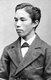 Count Kaneko Kentarō (金子 堅太郎, February 4, 1853 – May 16, 1942) was a statesman and diplomat in Meiji period Japan. Kaneko was born into a samurai family of Fukuoka Domain (Chikuzen Province's Sawara district, present-day Chuo-ku, Fukuoka). At the age of 9, he began his studies at Shuyukan. He was selected to be a student member of the Iwakura Mission, and was left behind in the United States to study at Harvard University while the rest of the mission continued on to Europe and around the world back to Japan.<br/><br/>

From 1906, Kaneko served as a member of the Privy Council, and was elevated in title to viscount (shishaku) in 1907.<br/><br/>

In his later years he was engaged in the compilation of a history of the Imperial family and served as secretary general of the association for compiling historical materials about the Meiji Restoration. He completed an official biography of Emperor Meiji in 1915. He was awarded the Grand Cordon of the Order of the Rising Sun in 1928, and elevated to hakushaku (count) in 1930.<br/><br/>

Kaneko was a strong proponent of good diplomatic relations with the United States all of his life. In 1900, he established the first American Friendship Society (米友協会 Beiyu Kyōkai). In 1917, he established and became chairman of the 'Japan-American Association' (日米協会 Nichibei Kyōkai). In 1938, during a time of increasingly strident anti-American rhetoric from the Japanese government and press, he established the Japan-America Alliance Association (日米同志会 Nichibei Dōmeikai ), a political association calling for a Japanese-American Alliance, together with future Prime Minister Takeo Miki. He was one of the few senior statesmen in Japan to speak out strongly against war with the United States as late as 1941.