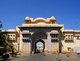 India: Virendra Pol (Virendra Gate) leading to the City Palace complex, Jaipur, Rajasthan